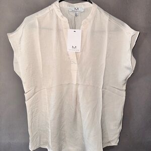 Magaschoni Cream Blouse
